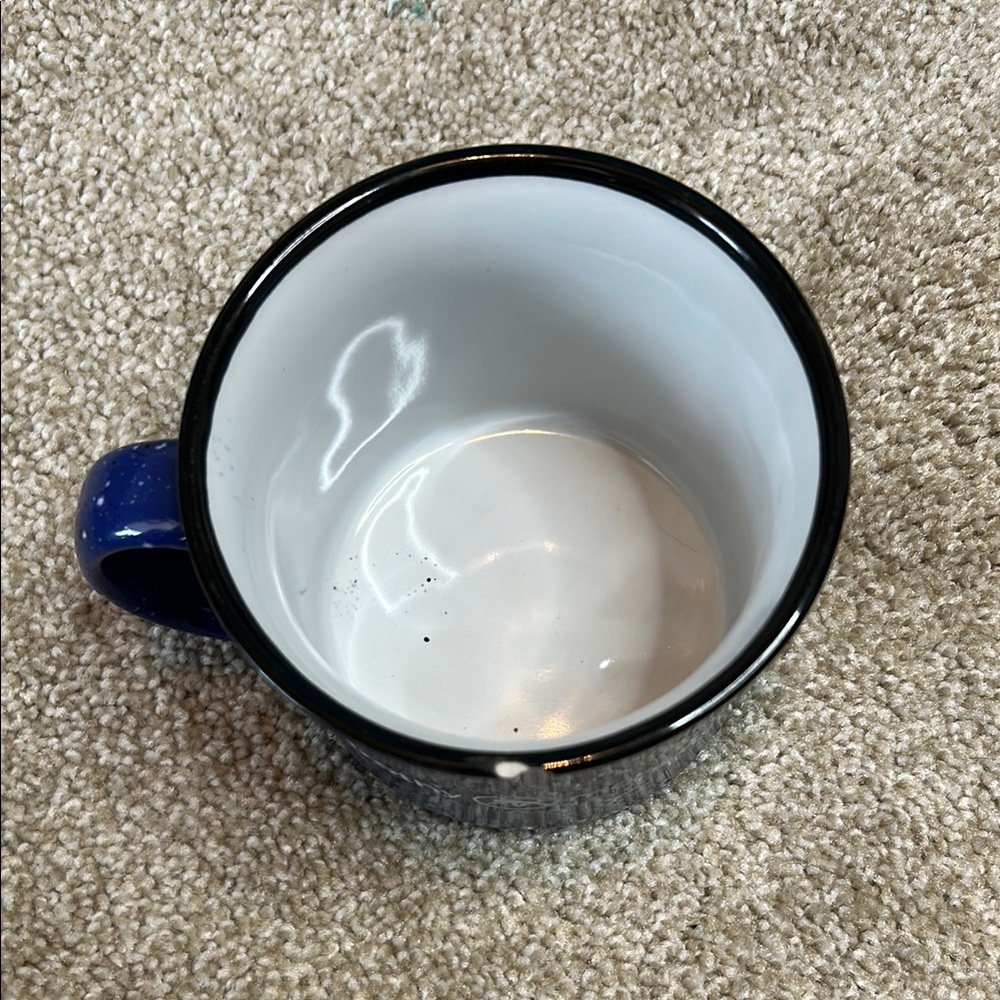 Frothy Monkey Blue Speckled Mug - Picture 3 of 4